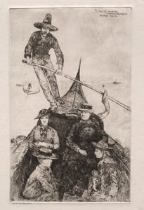 Etsninger av Venezia, 1881. av Otto H. Bacher