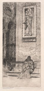 Etsninger av Venezia: St. Marks, 1800-tallet. av Otto H. Bacher