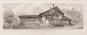 Old Mill på Donau, 1879. av Otto H. Bacher