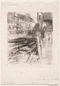 Via Garibaldi, slutten av 1800-begynnelsen av 1900-tallet. av Otto H. Bacher