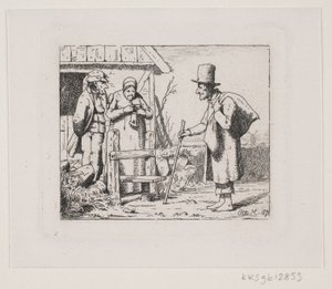 Figurer på et våningshus