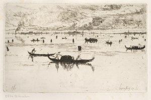 lagune veneta av Otto Henry Bacher