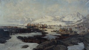 From Svolvær av Otto Ludvig Sinding