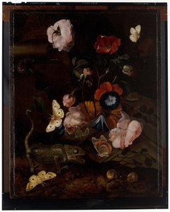 Skog stilleben av Otto Marseus  van Schrieck