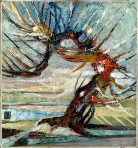 Et tre, tidlig på 1900-tallet. av Otto Mueller