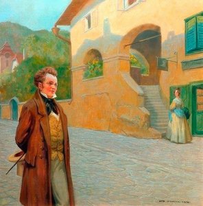 Schubert på en spasertur gjennom en nedre østerriksk D