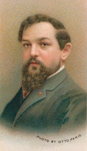 Claude Debussy 1862-1918 fransk komponist, 1911 av Otto Paris