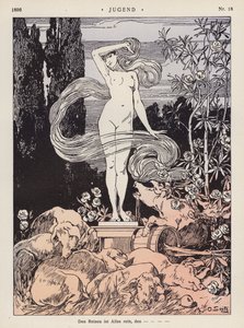 The Pure is All Pure (farge litho) av Otto Seitz