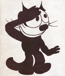 Katten Felix. Katten Felix. (illustrasjon, ca 1930) av Otto and Sullivan Pat Messmer