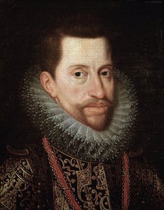 Erkehertug av Østerrike Albert av Habsburg (olje på lerret, slutten av 1500-tallet)