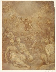 Mytologisk scene (?) av Otto van Veen