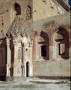 Utsikt over Ishaq Pass Palace av Ottoman School