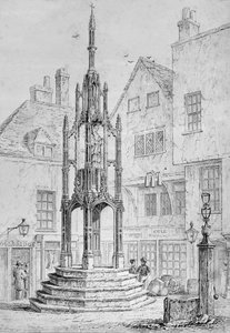 City Cross Winchester, ca. 1830