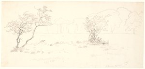 Fra Eremitagesletten i Dyrehaven. av P.C. Skovgaard