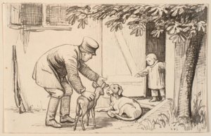 Mannen, ungen og hunden av P.C. Skovgaard