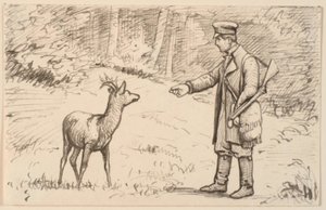 Møtet i skogen av P.C. Skovgaard