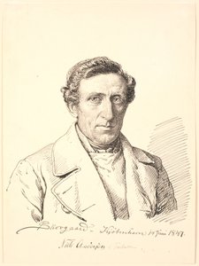 Portrett av Niels Andersen i Forballe. av P.C. Skovgaard