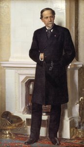Portrett av arkitekten F. Meldahl av Peder Severin Krøyer