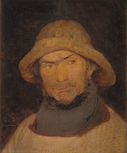 Portrett av en fisker fra Hornbæk av Peder Severin Krøyer