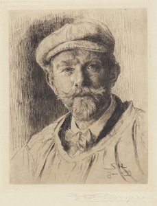 Selvportrett av Peder Severin Krøyer
