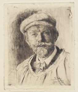 Selvportrett av Peder Severin Krøyer