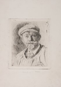 Selvportrett av Peder Severin Krøyer