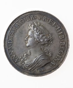 Medalje til minne om britiske seire av P. H. Muller