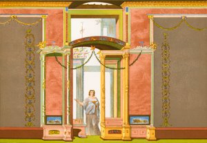 Pompeiansk veggdekorasjon