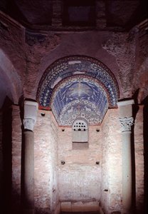 Nisje med mosaikk, 5.-6. århundre av Paleo Christian