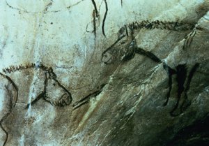 Hester, bergmalerier i det svarte rommet, Magdalenian (hulemaleri)