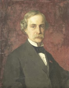 Johann Wilhelm Kaiser (1813-1900). Grafiker, direktør for Graveringsskolen og Rijksmuseum av Pantaleon Szyndler
