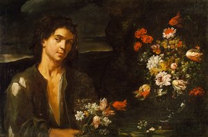 Selvportrett, av Paolo Antonio Barbieri (1603-1649)