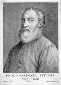 gravert portrett av Paolo Farinata