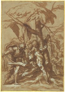 Flagingen av Marsyas av Paolo Farinati