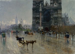 Helligdommen, Westminster (olje på lerret)
