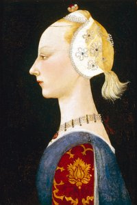 A Young Lady of Fashion, 1462-1465 av Paolo Uccello