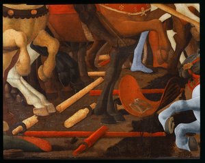 Slaget ved San Romano, detalj av Paolo Uccello