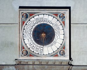 Urskive med profethoder av Paolo Uccello