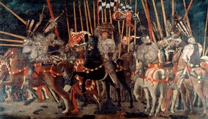 Slaget ved San Romano, 1432 c1435-1440 av Paolo Uccello