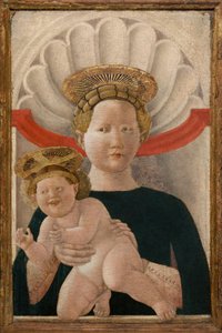 Jomfruen og barnet av Paolo Uccello