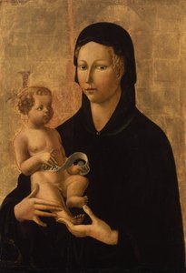 Jomfruen og barnet av Paolo Uccello