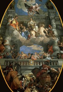 Apotheosis of Venezia, 1585. av Paolo Veronese