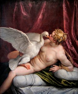 Leda og svanen, 1585