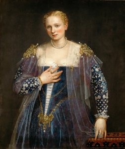 Portrett av en venetiansk kvinne La Bella Nani, ca. 1560.