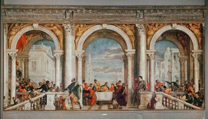 Festen i huset til Levi av Paolo Veronese