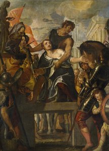 Martyrdommen til Saint Menas av Paolo Veronese