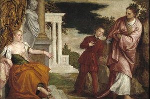 Ung mann mellom dyd og last av Paolo Veronese