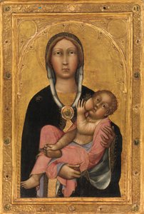 Madonna og barn, 1370-tallet.