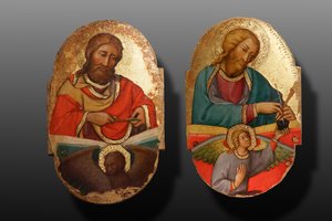 St. Markus og St. Peter (maleri) av Paolo di Giovanni Fei