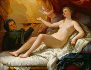 Danae, ca. 1705 (olje på lerret montert på masonitt)